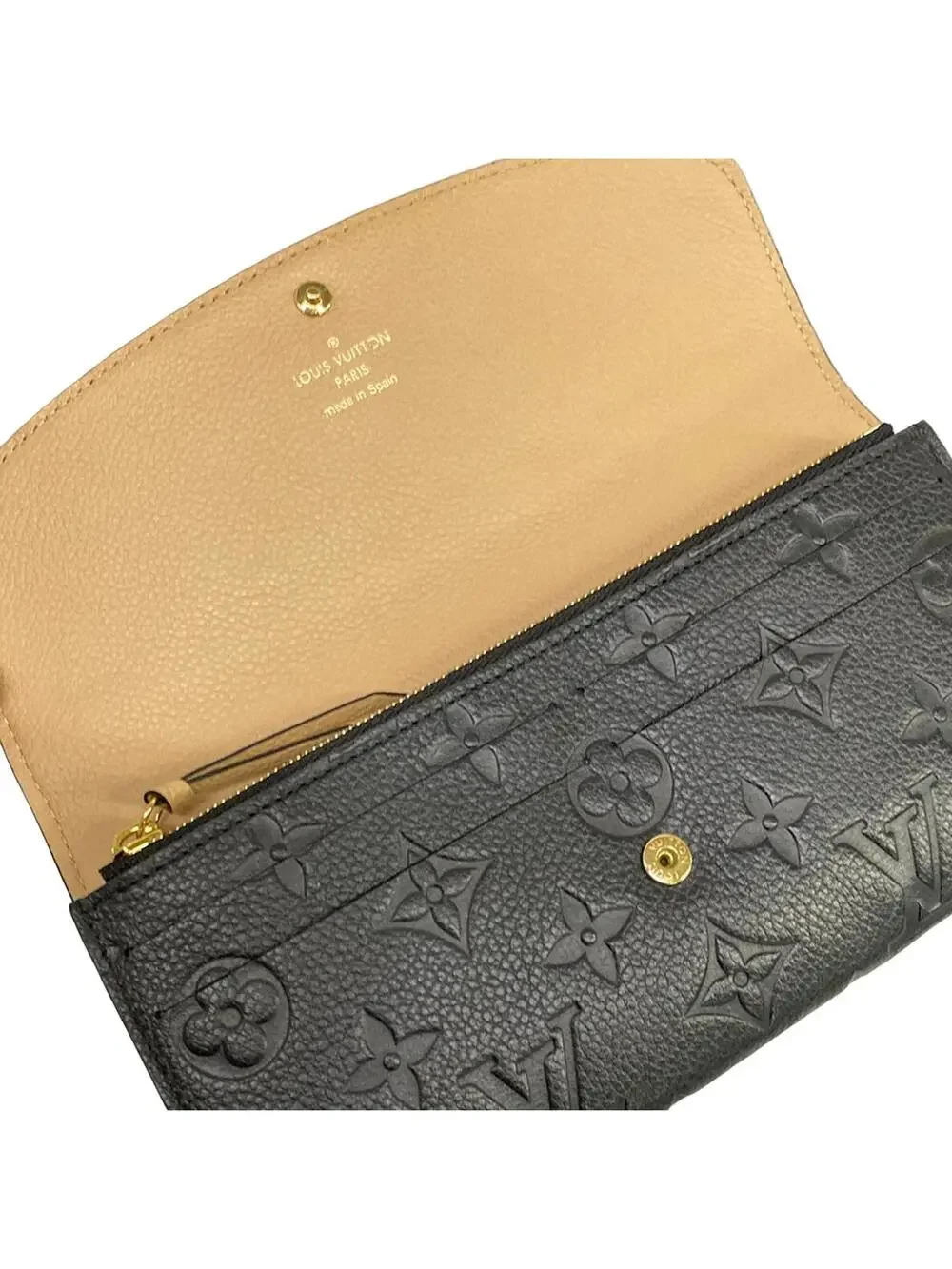 Louis Vuitton Portefeuille Emilie Noir #279439L90B